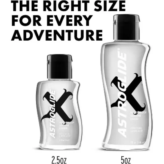 Astroglide X Silicone Personal Lubricants and Enhancers Liquid - 2.5oz image {6}