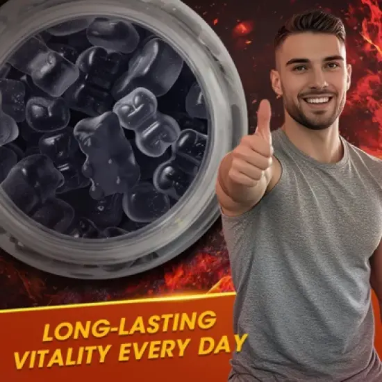 GPGP GreenPeople Advanced Male Gummies, Men health & Performance Support, 60 Ct image {6}