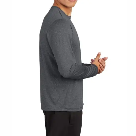 Mafoose Men's Long Sleeve Heather Contender Tee image {2}