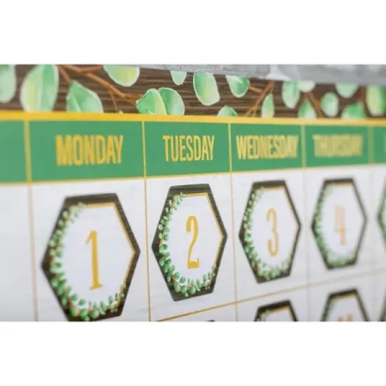 Teacher Created Resources&reg; Eucalyptus Calendar Bulletin Board Set image {1}