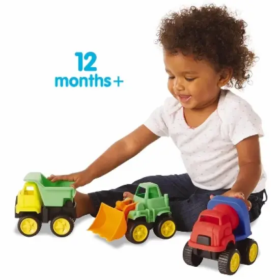 Kidoozie Little Tuffies Vehicle Toys for Ages 12 Months and Up image {1}