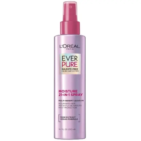 L'Oreal Paris EverPure 21-in-1 Leave In Conditioner Spray - 6.8 fl oz image {9}