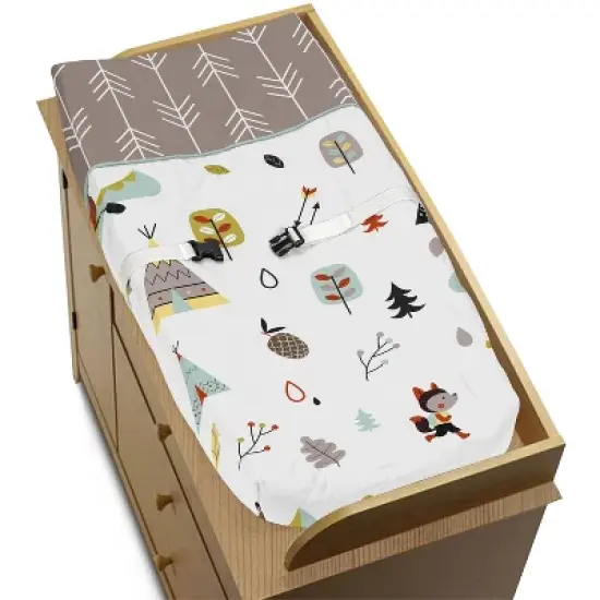 Sweet Jojo Designs Outdoor Adventure Changing Pad Cover image {2}