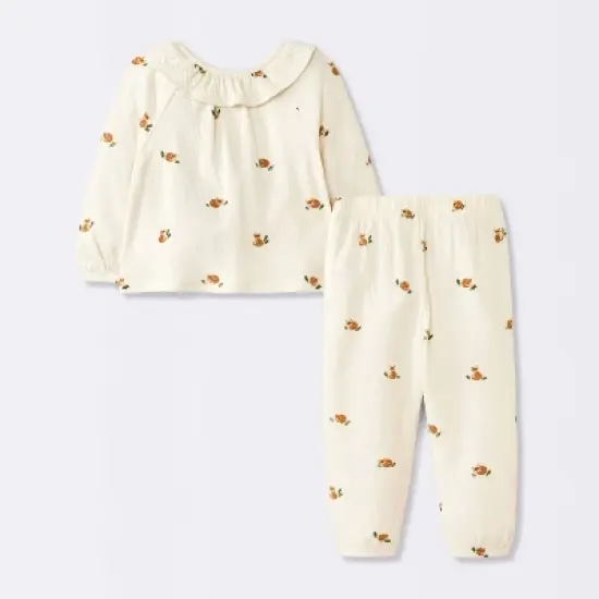 Baby Boys' 2pc Cozy Fox Top & Bottom Set - Cloud Island&trade; image {1}