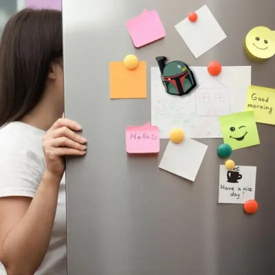 Aquarius Puzzles Star Wars Boba Fett Helmet Funky Chunky Magnet image {1}