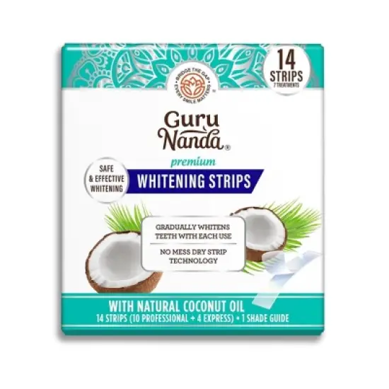 GuruNanda Sig-Nature Whitening Strips - 14ct image {7}