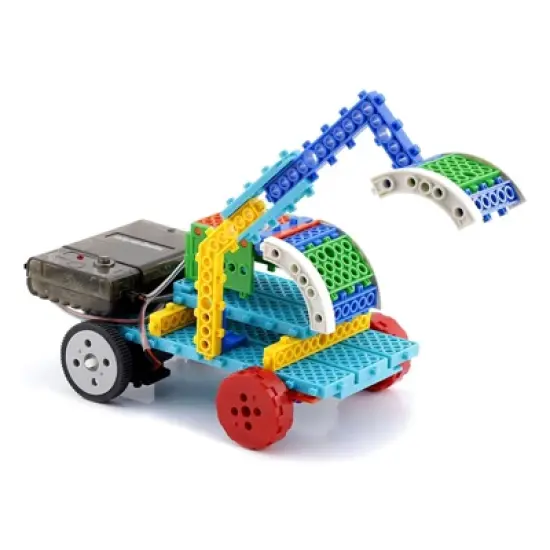 Insten 127 Pieces 4-in-1 Remote Control Robot Building Kit, Motorized STEM Educational Toys for Kids image {4}