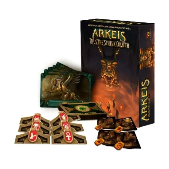 Arkeis - Thus the Sphinx Cometh Board Game image {1}