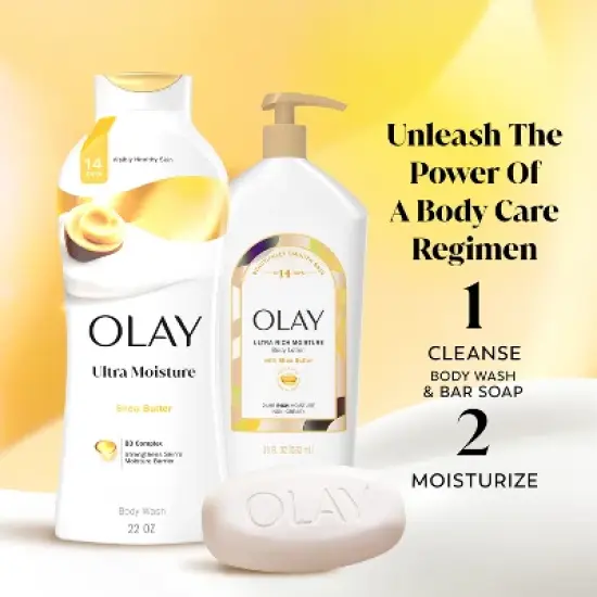 Olay Ultra Moisture Hydrant Bar Soaps - 3.17oz/6pk image {6}