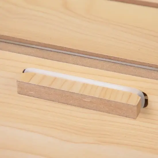 AZL1 Life Concept Pet Crates and Houses Premium Pet Habitat with Removable Top and Flexible Interior for Hamsters, Beige, 31.5"*16.14"*15.75" image {2}