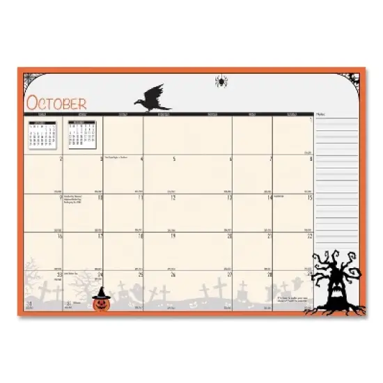 Seasonal Monthly Planner, Illustrated Seasons Artwork, 10 x 7, Light Blue Cover, 12-Month (Jan to Dec): 2026 image {2}