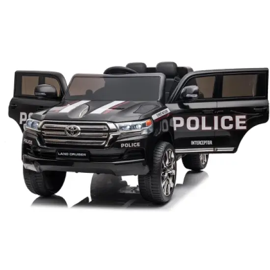 Kids 12V 2-Seater Ride On Car, Licensed Toyota Land Cruiser Electric Car image {2}