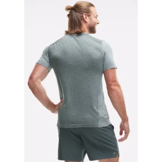Peloton Men's Seamless Short Sleeve, Urban Green image {2}