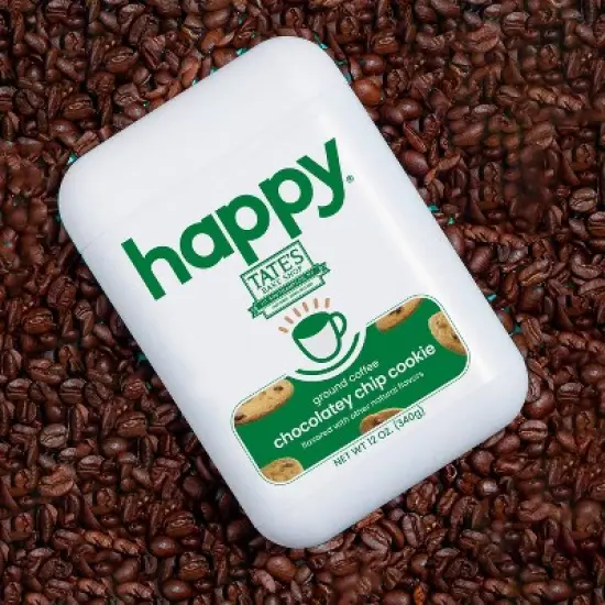 Happy Tate's Chocolate Chip Flavored Medium Roast Ground Coffee - 12oz image {4}