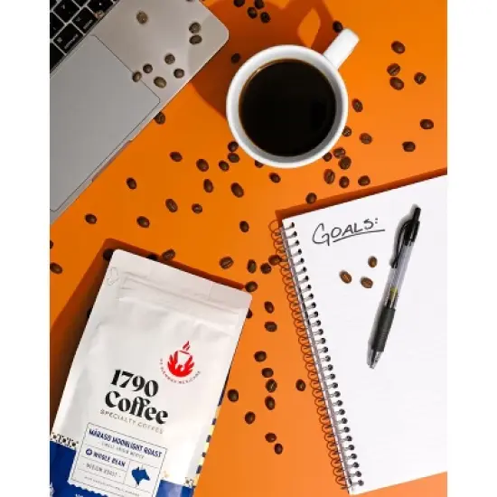 1790 Coffee M&aacute;rago Moonlight Roast Medium Roast Whole Bean Coffee &ndash; 12 oz image {1}