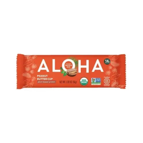 ALOHA Peanut Butter Cup Bar - 1.98oz image {6}