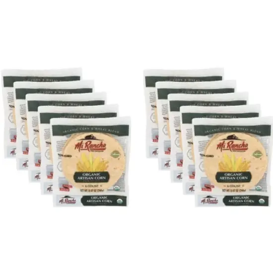 Mi Rancho Tortilla Artisan Corn 6 Counts - Pack of 10 - 8.47 Oz image {2}