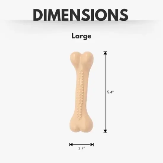 Country Living Nylon Chew Bone Dog Toy for Heavy Chewers (Chicken Flavored) &ndash; Available in 2 Sizes image {8}