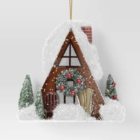 Christmas A Frame House Ornament - Wondershop&trade; image {2}