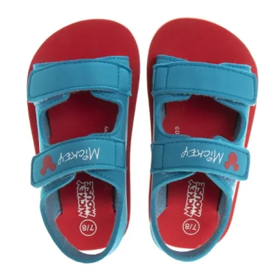 Disney Mickey Mouse Boys Dual Sizes Sandals. (Toddler/Little Kids) image {5}