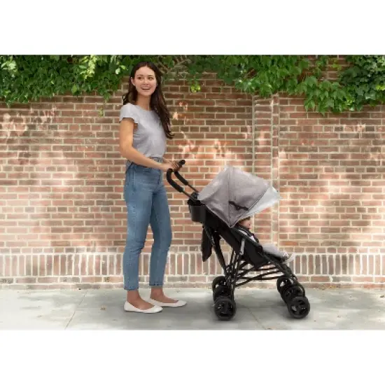 Jeep PowerGlyde Side-by-Side Double Stroller by Delta Children - Gray image {2}