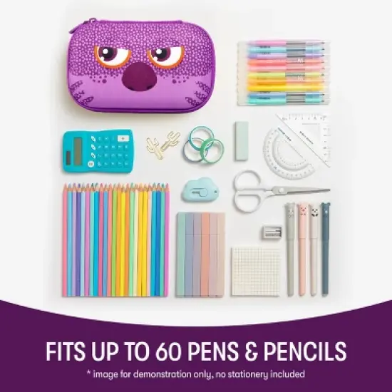 ZIPIT Wildlings Pencil Case, Pencil Box for Kids image {3}