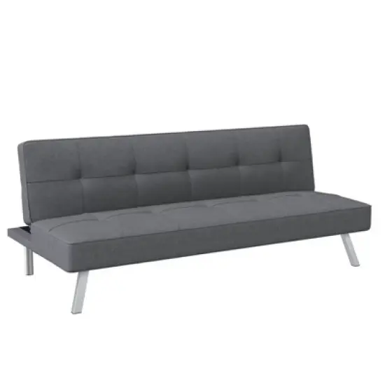 Colette Convertible Futon Sofa Bed - Serta image {9}
