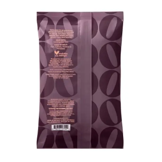 Niches & Nooks Intimate pH Balanced Refreshing Flushable Feminine Wipes - Soft Clementine - 45ct image {10}