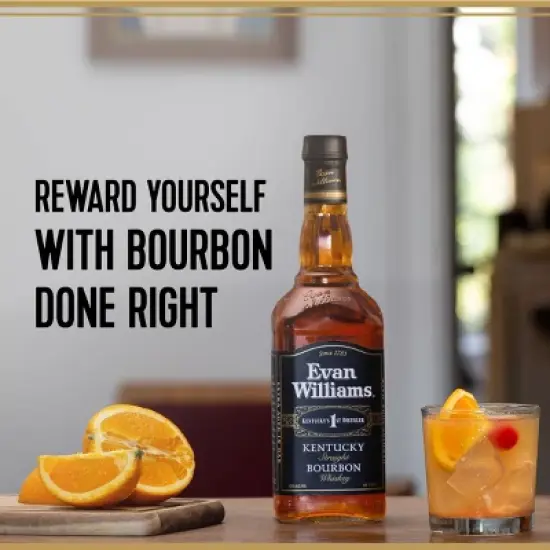 Evan Williams Bourbon Whiskey - 750ml Bottle image {8}
