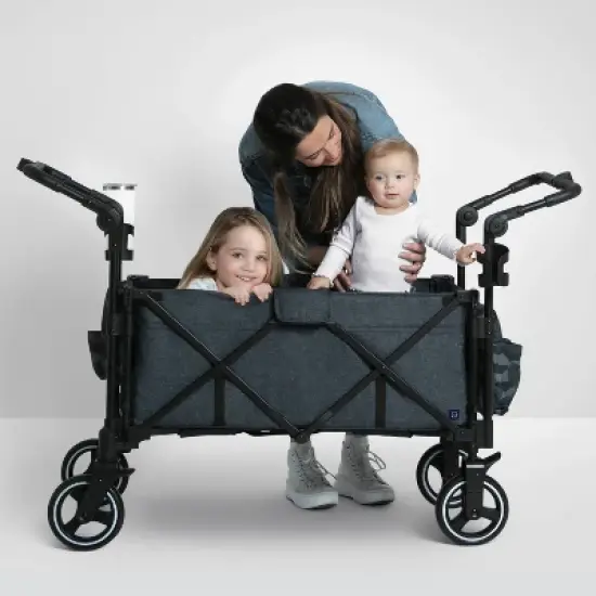 babyGap by Delta Children Deluxe Explorer Wagon Stroller image {2}