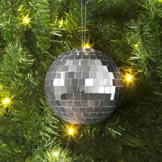 Wrap Essentials Christmas Silver Disco Ball - Wondershop&trade; image {1}