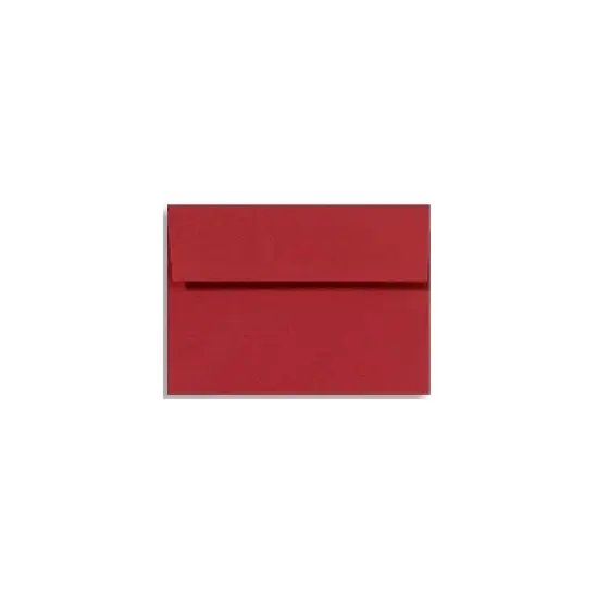 LUX A6 Invitation Envelopes 4 3/4 x 6 1/2 50/Box Holiday Red FE4275-15-50 image {1}