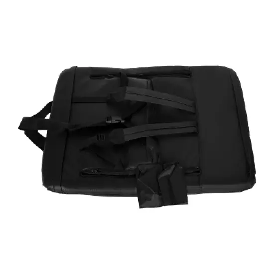 Flash Furniture Extra Wide Lightweight Reclining Stadium Chair with Armrests, Padded Back & Seat with Dual Storage Pockets and Backpack Straps image {13}