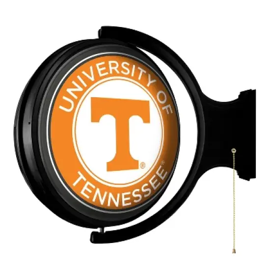 University Original Round Rotating Lighted Wall Sign image {82}
