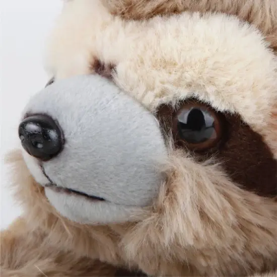 FAO Schwarz 15" Sloth Cuddly Stuffed Animal Plush, Ultra-Soft Fur image {5}