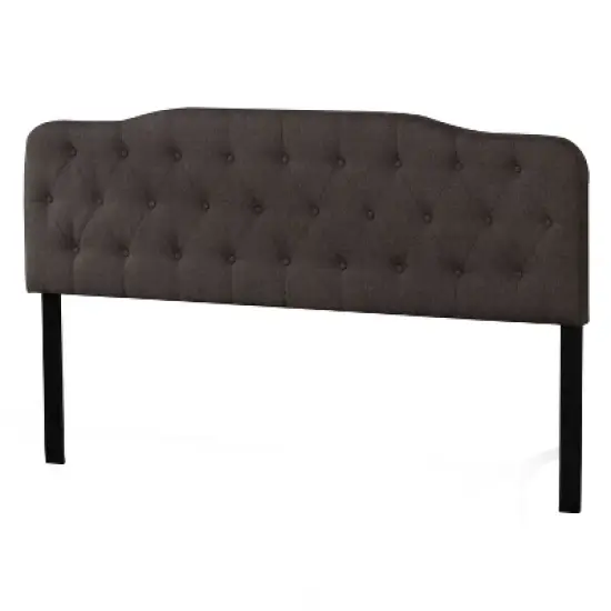 Nicole Upholstered Headboard Stone Fabric/Metal (Frame Not Included) - Hillsdale Furniture image {7}