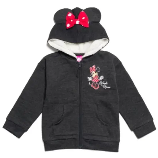 Disney Mickey Mouse Minnie Mouse Lion King Simba Fleece Zip Up Hoodie Toddler image {7}
