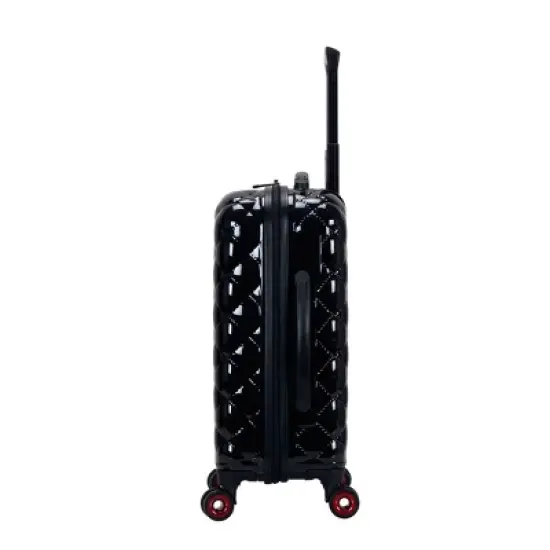 Rockland Quilt 3pc Hardside Polycarbonate Luggage Set - Black image {5}