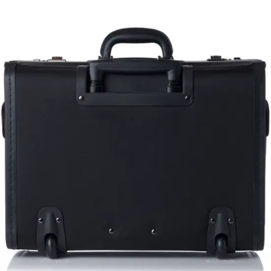 Alpine Swiss Rolling 17" Laptop Briefcase on Wheels Attache Lawyers Case Legal Size image {7}