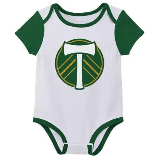 MLS Portland Timbers Infant 3pk Bodysuit image {1}