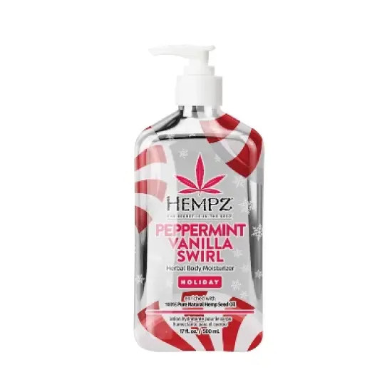 Hempz Moisturizing Body Lotion - Peppermint Vanilla Swirl - 17 fl oz image {4}