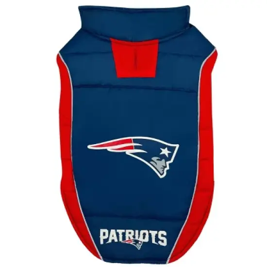 NFL New England Patriots Pets Puffer Vest image {5}