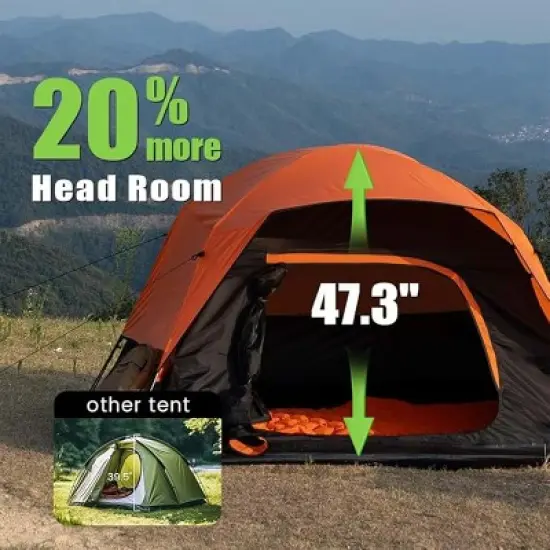 Boersma 2-Person Camping Tent &ndash; Lightweight, easy setup with rainfly. Ideal shelter for outdoor adventures, hiking, or weekend getaways. image {2}