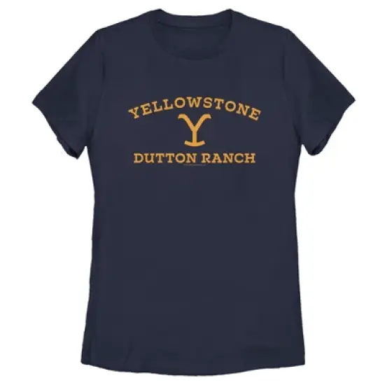 Women's Yellowstone Large Dutton Ranch Brand T-Shirt image {5}