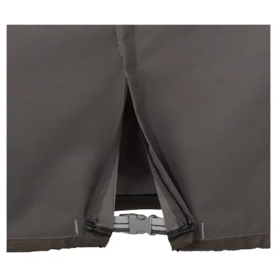 Ravenna Offset Patio Umbrella And  Frame Cover - Dark Taupe - Classic Accessories image {3}