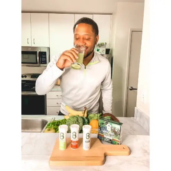 8Greens Variety Original Blood Orange Melon Effervescent - 3pk/30ct image {3}