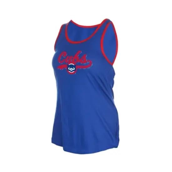 MLB Chicago Cubs Women's Bi-Blend Tank Top image {2}