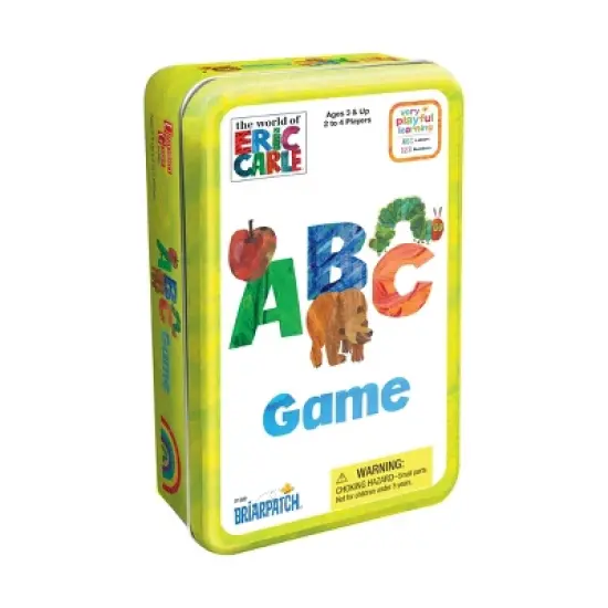Briarpatch The World of Eric Carle - ABC Game in a Tin: Educational Board Game for 2-4 Players, 10-20 Minutes image {4}