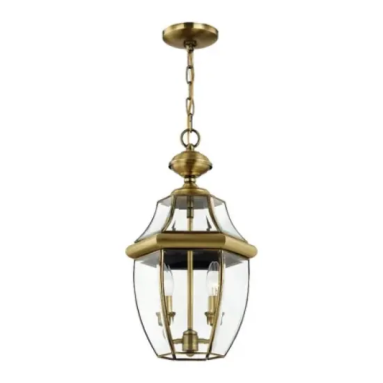 Livex Lighting Monterey 2 - Light Pendant in  Antique Brass image {2}