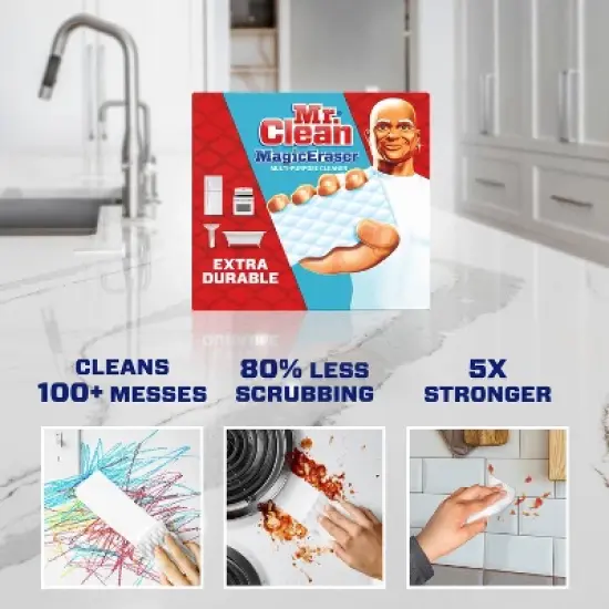 Mr. Clean Extra Durable Scrub Magic Eraser Sponges - 10ct image {1}